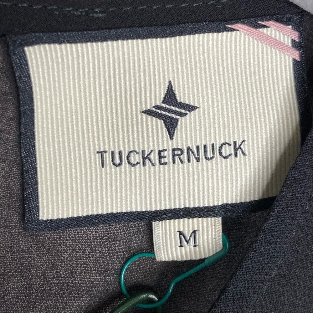 NEW Tuckernuck Satin/Mesh Belle Sleeveless Blouse Top Women M Black Formal Party - Picture 4 of 9